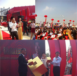 伍思凱助陣合肥瑤海萬(wàn)達(dá)樣板間盛大開放