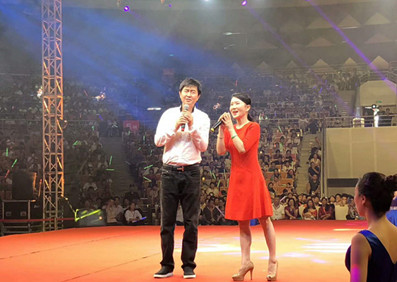 毛寧、付笛聲、任靜受邀出席天津HFD兩周年慶