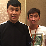 小沈陽與經紀人李志合影